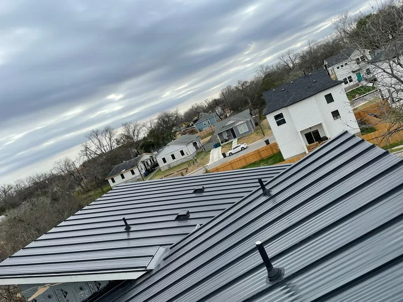Standing seam metal roof panels with vents for Skylight Repair in Bardstown